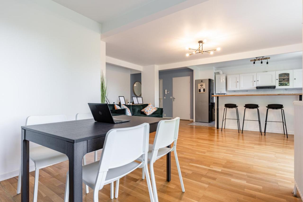 Design 3 Bedrooms Appartment, Near Champs Elysees Nanterre Exterior foto