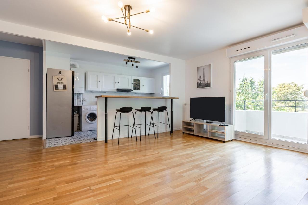 Design 3 Bedrooms Appartment, Near Champs Elysees Nanterre Exterior foto